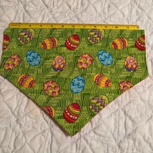 Colorful Easter Egg Dog Scarf